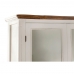 Výkladný stojan DKD Home Decor 86 x 40 x 198 cm Sklo Biela Plastické Viacfarebná Tmavo hnedá