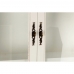 Výkladný stojan DKD Home Decor 86 x 40 x 198 cm Sklo Biela Plastické Viacfarebná Tmavo hnedá