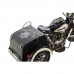 Figură Decorativă DKD Home Decor Motocicletă 16 x 37 x 19 cm Vintage (2 Unități)
