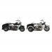 Decorative Figure DKD Home Decor Motorbike 16 x 37 x 19 cm Vintage (2 Units)