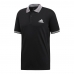 Koszulka Polo z krótkim rękawem Męska Adidas CLUB SOLID POLO DX1806 Czarny Poliester Mężczyzna XS