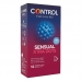 Kondómy Sensual Xtra Dots Control (12 uds)