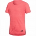 Barn T-shirt med kortärm Adidas G CHILL TEE  Rosa Polyester