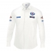 Мъжка риза с дълъг ръкав Sparco Martini Racing Размер М Бял