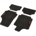 Auto-Fußmatten-Set FORMULA 1 CM570 Schwarz/Rot 4 uds
