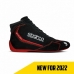 Racing Ankle Boots Sparco SLALOM Black/Red (Size 40)
