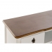 Televizoriaus baldai DKD Home Decor Balta Ruda Paulovnijos mediena (120 x 48 x 60 cm)