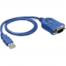 Adaptér USB na RS232 Trendnet TU-S9                Modrý