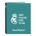 Папка с пръстени Real Madrid C.F. Бял A4 (25 mm)