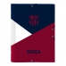 Szervező mappa F.C. Barcelona Kék Gesztenyebarna A4
