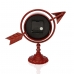 Orologio da Tavolo Versa Rosso Granato Freccia completa Metallo (23 x 16 x 8 cm)