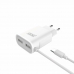 Wall Charger 3GO ALMUSB20 White