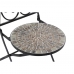 Sodo krėslas DKD Home Decor Juoda Keramikinis Spalvotas geležies gaminiai (39 x 50 x 93 cm)