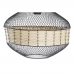 Stropna svjetiljka DKD Home Decor Crna Smeđa 220 V 50 W (31 x 31 x 27 cm)