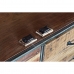 Дисплей-стенд DKD Home Decor Металл Стеклянный древесина акации Переработанная древесина 140 x 40 x 160 cm
