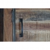 Stojanová Vitrína DKD Home Decor Kov Sklo Akátové Recyklované Dřevo 140 x 40 x 160 cm