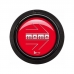 Button Momo SPHOARWREDCHF Steering wheel Black/Red