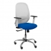 Kancelárska stolička P&C 354CRRP Modrá Biela