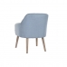 Blagavaonska stolica DKD Home Decor Plava Bijela 61 x 68 x 78 cm