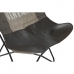 Jedálenská stolička DKD Home Decor Gaštanová Čierna Sivá 76 x 76 x 96 cm