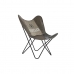 Krzesło do Jadalni DKD Home Decor Brązowy Czarny Szary 76 x 76 x 96 cm