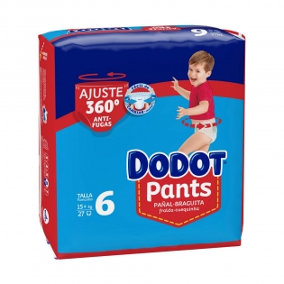 Dodot Pants Size 4 9-15Kg 34 Units
