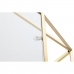 Konferenční stolek DKD Home Decor Glamour Zlatá Kov Sklo 100 x 100 x 41 cm
