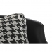 Kauč DKD Home Decor Bijela Crna zlatan Metal Plastika Pileća nožica moderan 130 x 80 x 80 cm