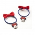 Λάστιχα Μαλλιών Minnie Mouse Κόκκινο Μπλε Γραβάτα x2