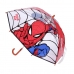 Dežnik Spiderman 45 cm Rdeča