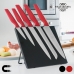 Knivar med magnetställ Bravissima Kitchen (6 delar)