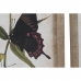 Πίνακας DKD Home Decor Πεταλούδες 40 x 2 x 50 cm Shabby Chic (4 Τεμάχια)