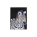 Maľba DKD Home Decor Zebra Moderný (60 x 3 x 80 cm)