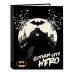 Krúžkové zakladače Batman Hero Čierna A4 (26.5 x 33 x 4 cm)