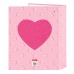 Krúžkové zakladače Safta Love Yourself Ružová A4 (27 x 33 x 6 cm)