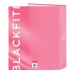 Ringmap BlackFit8 Glow up Roze A4 (27 x 33 x 6 cm)