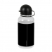 Botella de Agua BlackFit8 Urban Negro Azul marino PVC (500 ml)