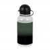 Water bottle BlackFit8 Gradient Black Military green PVC (500 ml)