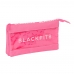 Kolmilokeroinen laukku BlackFit8 Glow up Pinkki (22 x 12 x 3 cm)