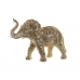 Figură Decorativă DKD Home Decor Elefant Rășină Modern (36 x 14 x 26,5 cm)