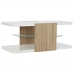 Sivupöytä DKD Home Decor Valkoinen Ruskea Kristalli Puu MDF 110 x 60 x 45 cm