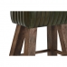 Табурет DKD Home Decor Деревянный Коричневый Кожа Зеленый (41 x 30 x 79 cm)