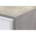 Ormarić za hodnik DKD Home Decor Siva zlatan Metal Bijela Drvo Manga (152 x 43 x 84 cm)