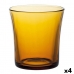 Bicchiere Duralex Lys 16 cl Ambra (7 x 7,5 cm) (Pack 4 uds)