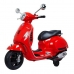 Motorcikl Vespa Crvena električna 30W