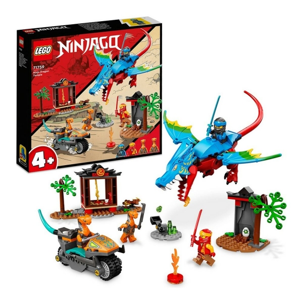 svamp Hula hop sammensnøret Playset Lego Ninjago Ninja Dragon Temple 161 Dele 71759 | Køb til engros  pris