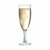 Pohár šampanského Arcoroc 37298 Transparentná Sklo 170 ml (12 kusov)