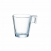 Henkelbecher Arcoroc ARC C1360 Durchsichtig Glas 12 Stück 80 ml