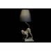 Stolná lampa DKD Home Decor 32,5 x 30 x 60 cm Čierna Béžová Zlatá Kov Živica 220 V 50 W (2 kusov)