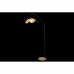Lampă cu Picior DKD Home Decor Negru Gri Metal Цимент Ratan 60 W (45 x 72 x 165 cm)